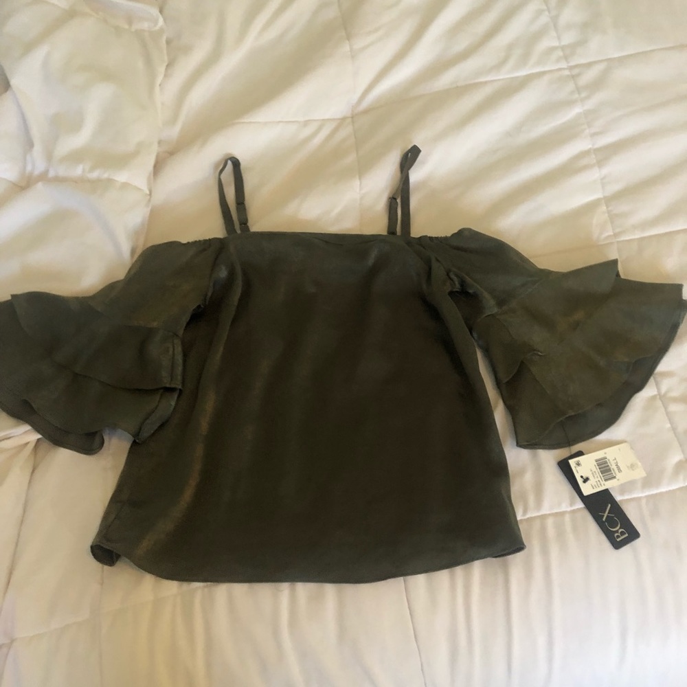 Olive green shirt